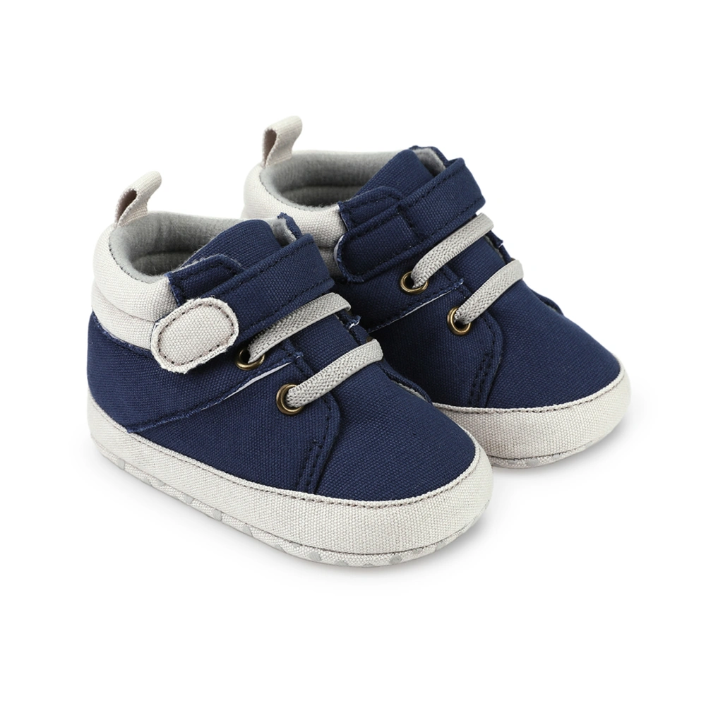 Toddler Boy Shoes, Contrast Color Soft Sole Non-slip Baby Walking Shoes Baby Flats