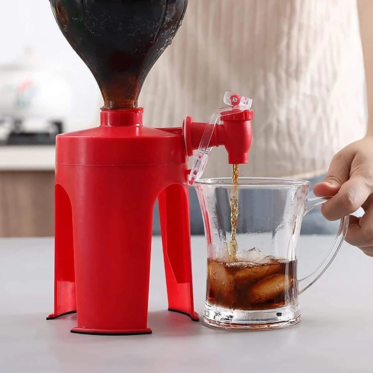 Hand Pressure Type Coke Bottle Inverted Drinker Carbonated Beverage Inverted Home Beverage Machine Coke Machine