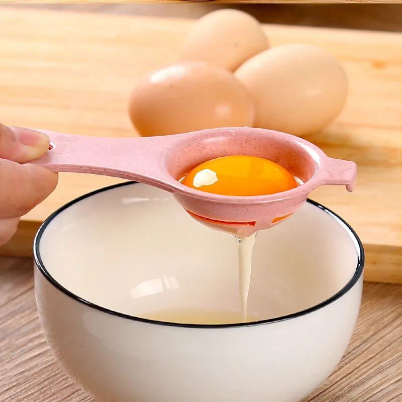 2pcs kitchen tools egg yolk white separator making cake