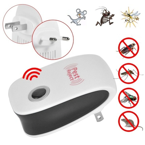 Multi-function Ultrasonic Electronic Indoor Anti Mosquito Rat Mice Insects Pest Mouse Control Repeller Pest Reject