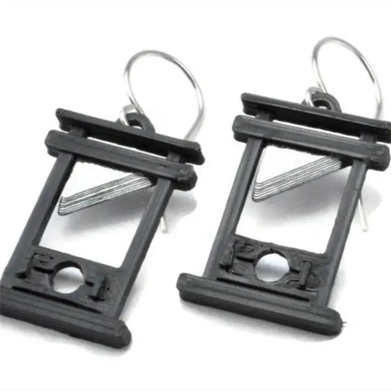 Metal Earrings Gothic Style Accessories European And American Popular