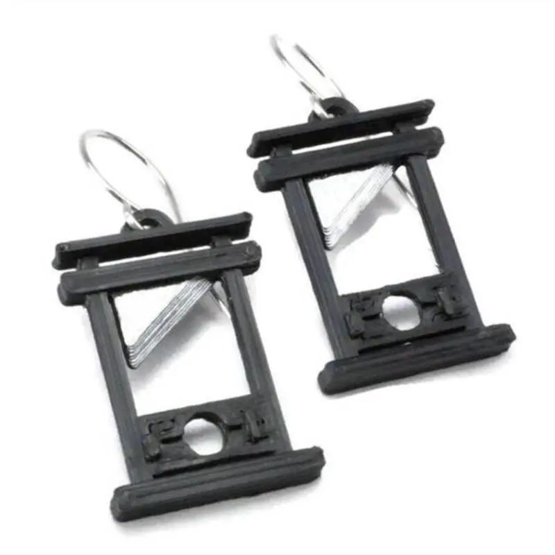 Metal Earrings Gothic Style Accessories European And American Popular