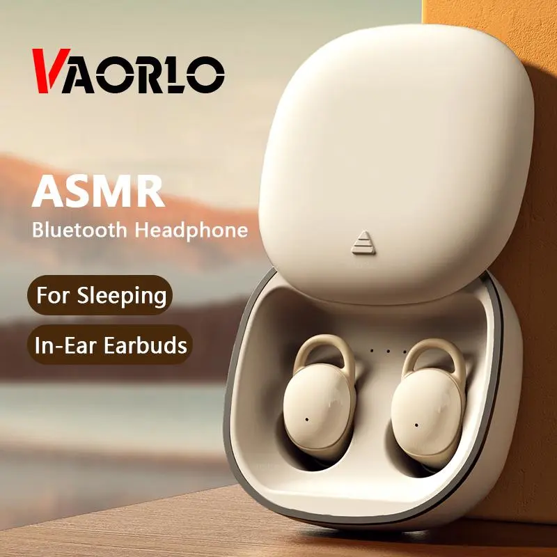 For Sleeping Earphones Bluetooth 5.2 ASMR Headphone Mini In-Ear Earbuds Noise Reduction Headset Painless Wear High Compatible