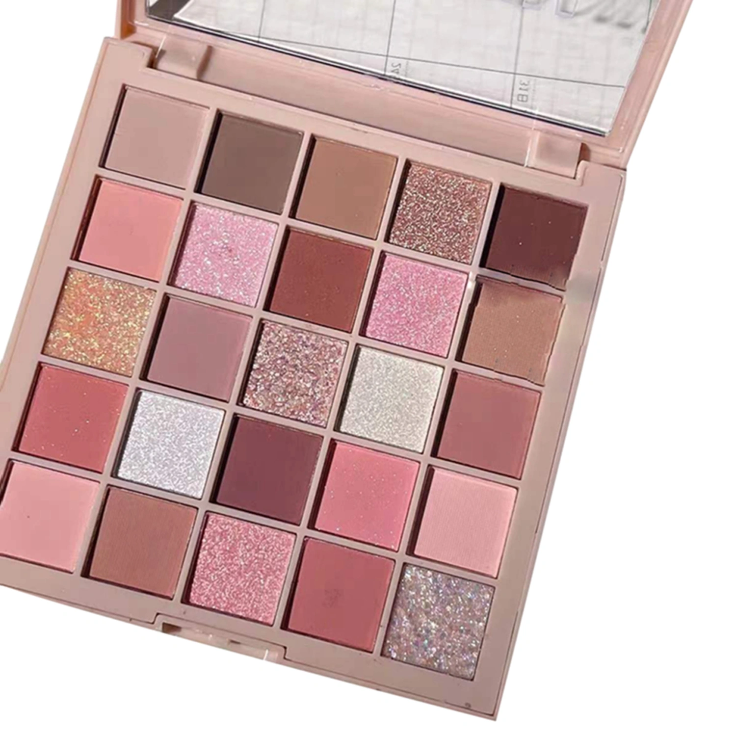 Matte and Shimmer Eyeshadow Palette, Long Lasting Blendable Eyeshadow Waterproof Beauty Cosmetics High Pigment Powder Pallet