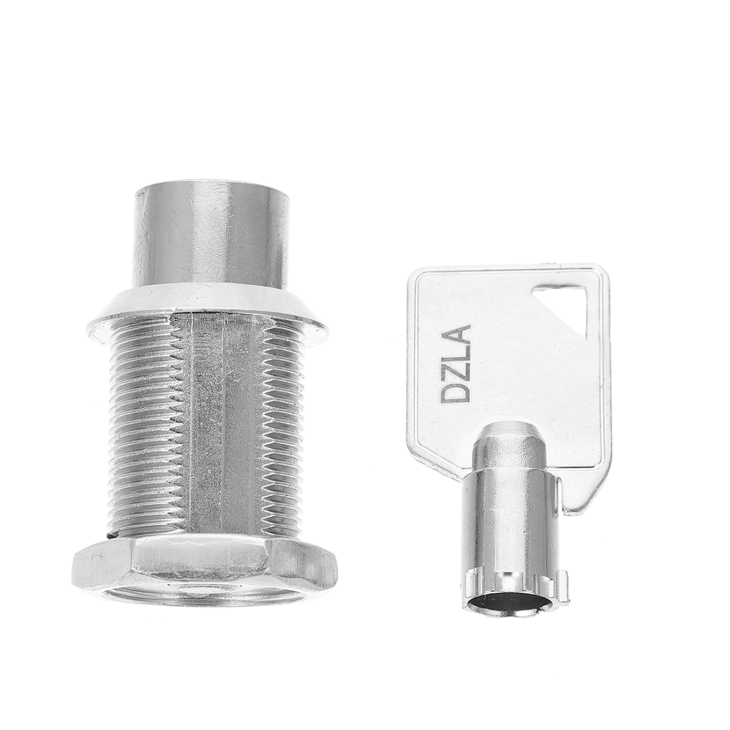1 Set Tubular Cam Lock Keyed Cabinet Cam Lock Zinc Alloy Push Cam Lock