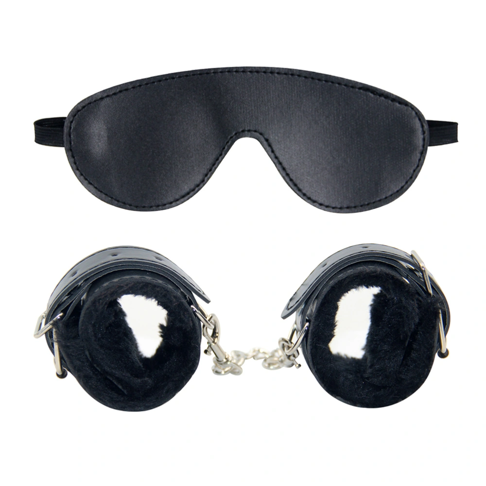 Sex Handcuffs And Blindfold Set Restraining Bondageromance Roleplay Accessories For Adults Couples