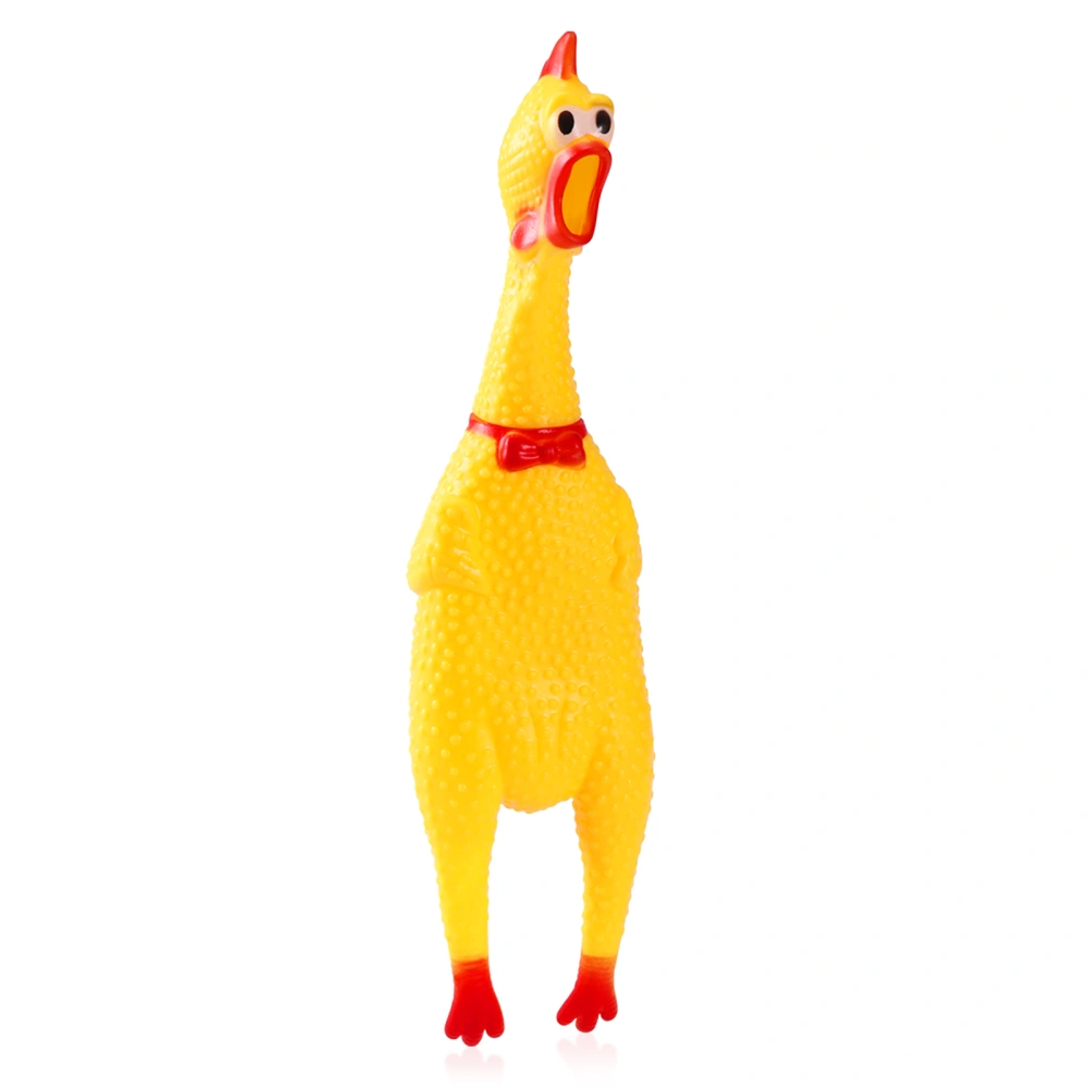 Screaming Chicken Squeaky Noise Shrilling Chicken Squawking Chicken Toy Noisemaker Novelty Gadget