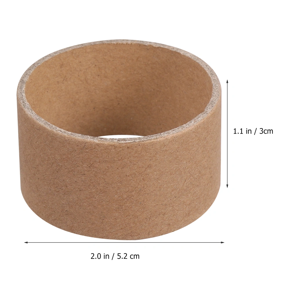 20Pcs Children DIY Craft Paper Rolls Round Brown Painting Cardboard Tubes