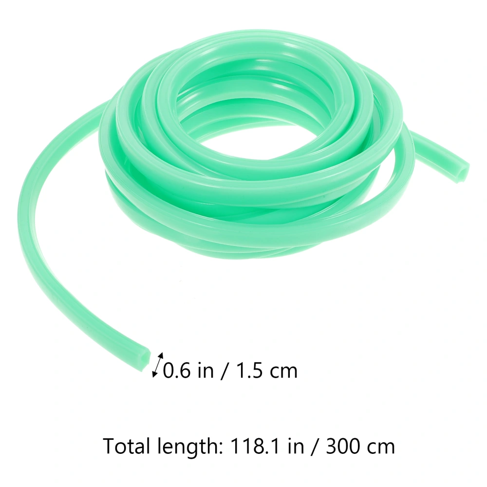 3 Meter 2020 Aluminum Fittings 6mm Aluminum Profile Slot Cover Seal Accessories for 3D Printer (Light Green)