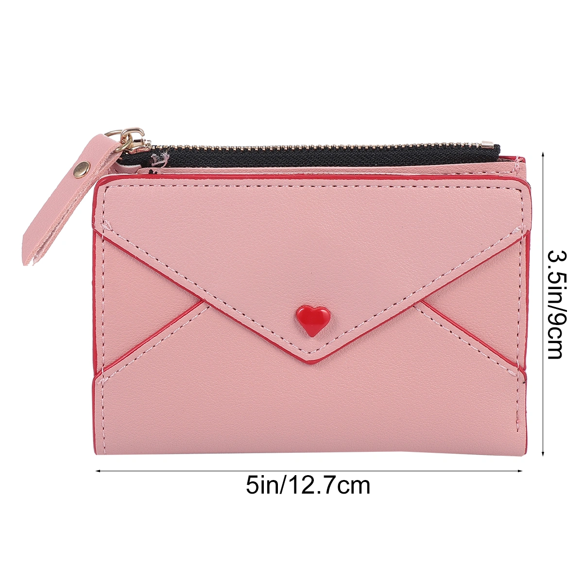 1pc Cash Wallet PU Wallet PU Square Wallet Change Wallet for Cards Coins
