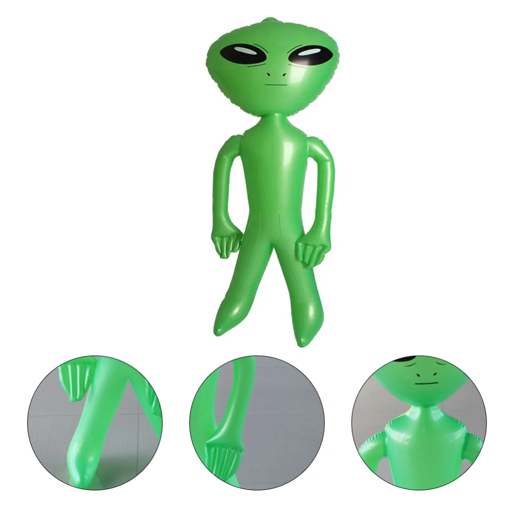 1pc Environmental Protection PVC Inflatable Alien Halloween Bar Decorations