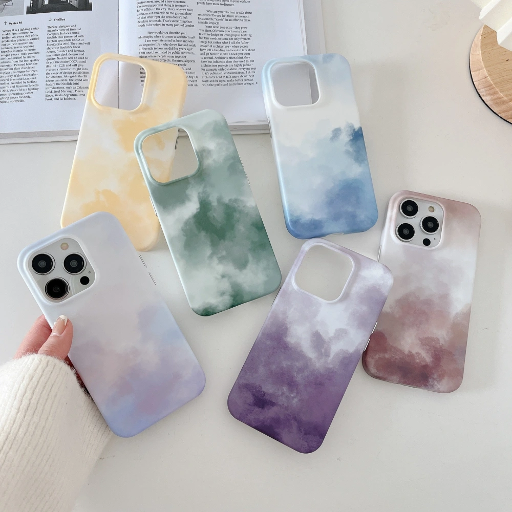 IMD Coated Silicone Feel Matte Phone Case