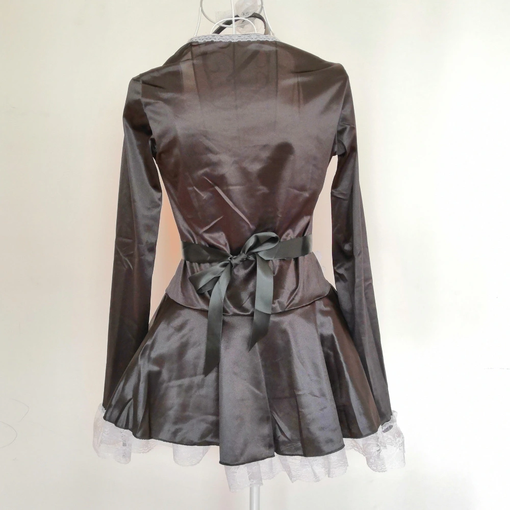 Halloween Women's Maid Dress Up Nightclub Stage Wear Fat Man Costume