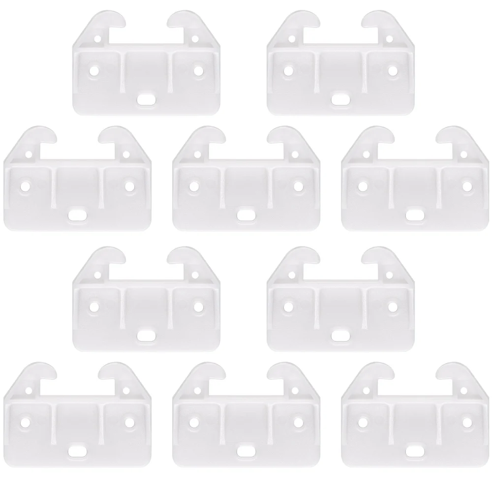 10Pcs Plastic Drawer Guides Dresser Wardrobe Cupboards Drawer Guide Home Furniture Replacement Parts