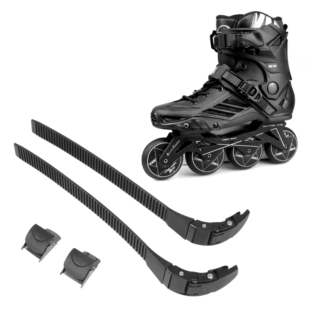 2 Set Skate Universal Buckle Strap Set Skate Accessories Roller Skates Use Buckle Strap Roller Shoes Supplies