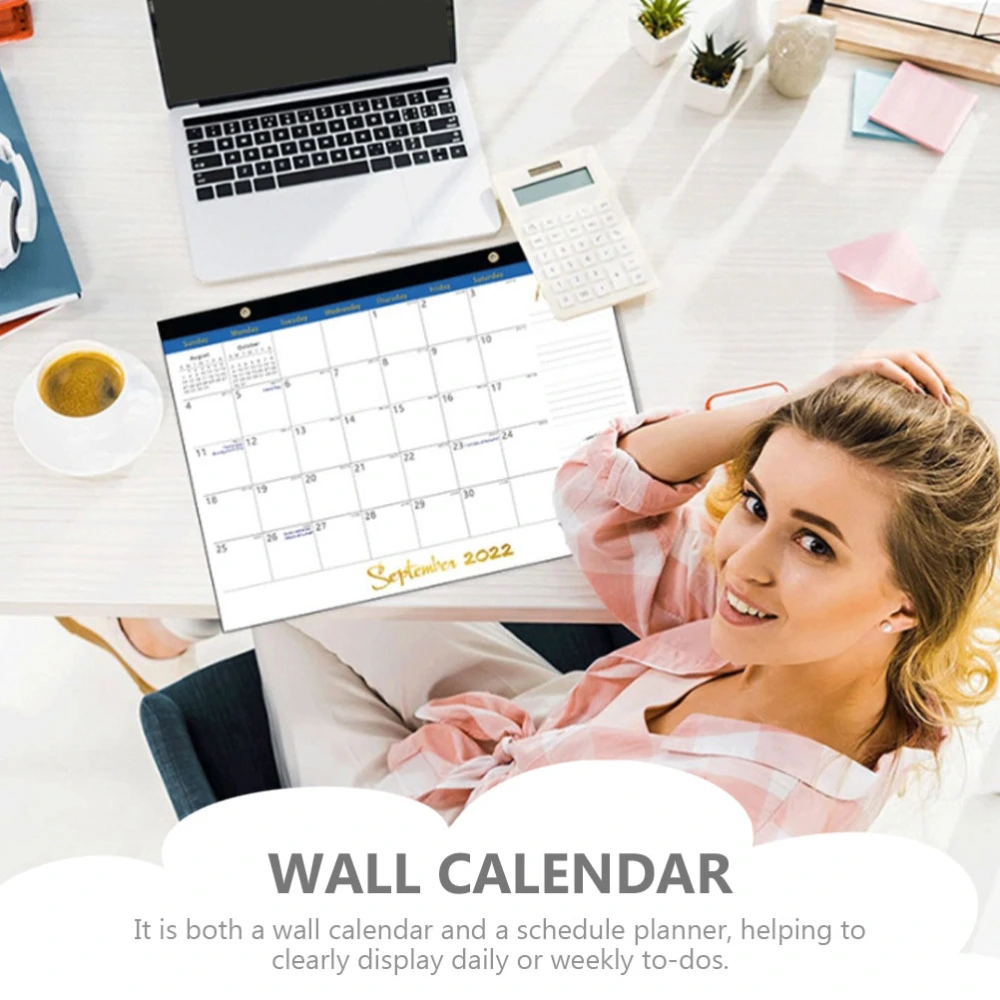 Wall Calendar 2023-2024 Household English Calendar 18 Months Wall Calendar US Holiday Calendar