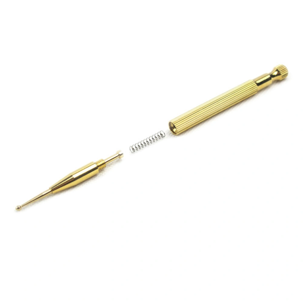 Ear Acupuncture Point Probe with Built-in Spring Body Stimulator Acupressure Pen