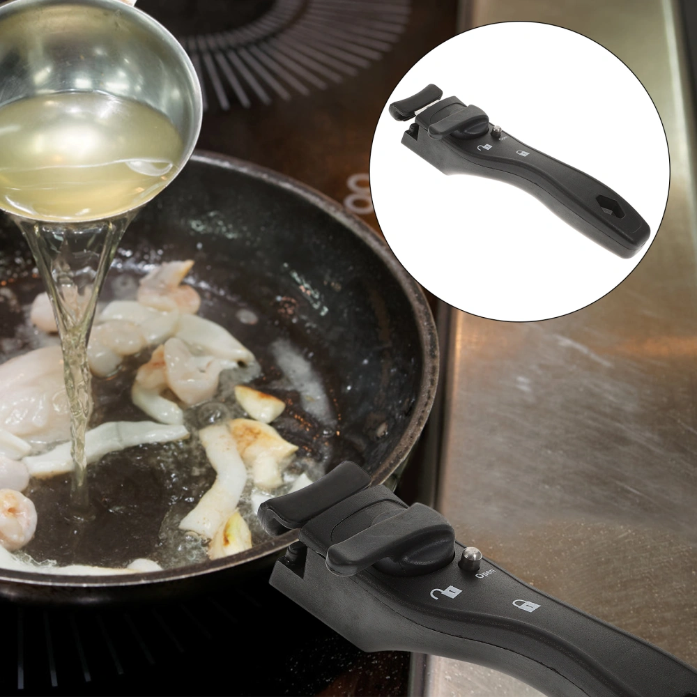 1Pc Outdoor Frying Pan Handle Soup Pan Universal Handle Removable Hand Grip