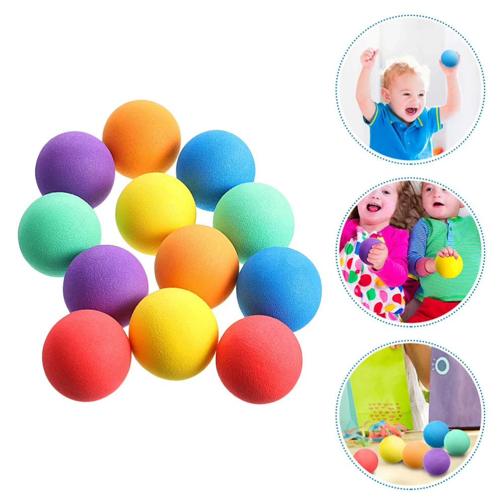 24pcs EVA Sponge Ball Stress Balls Kids Stress Balls Toys Mini Stress Balls