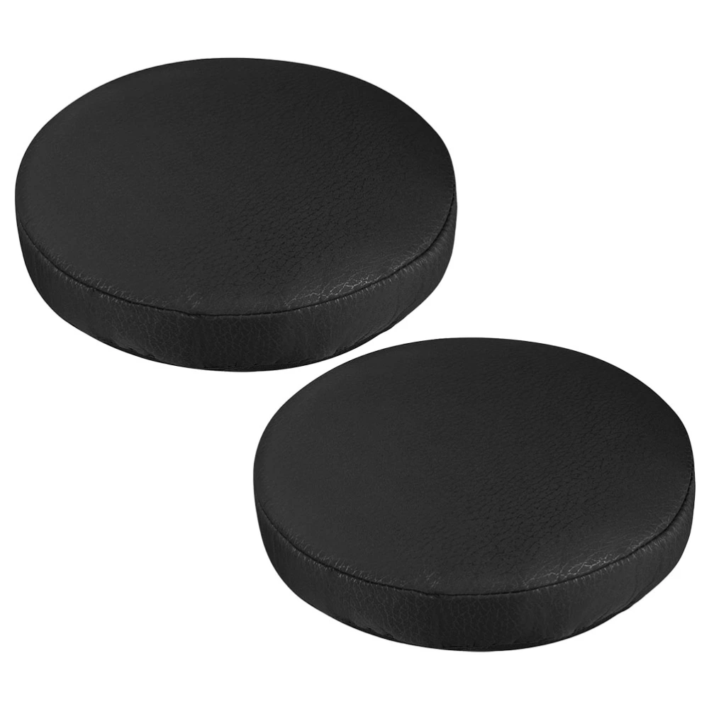 2pcs Elastic Barstool Seat Cushion Cover Stool Cover Round Chair Protector