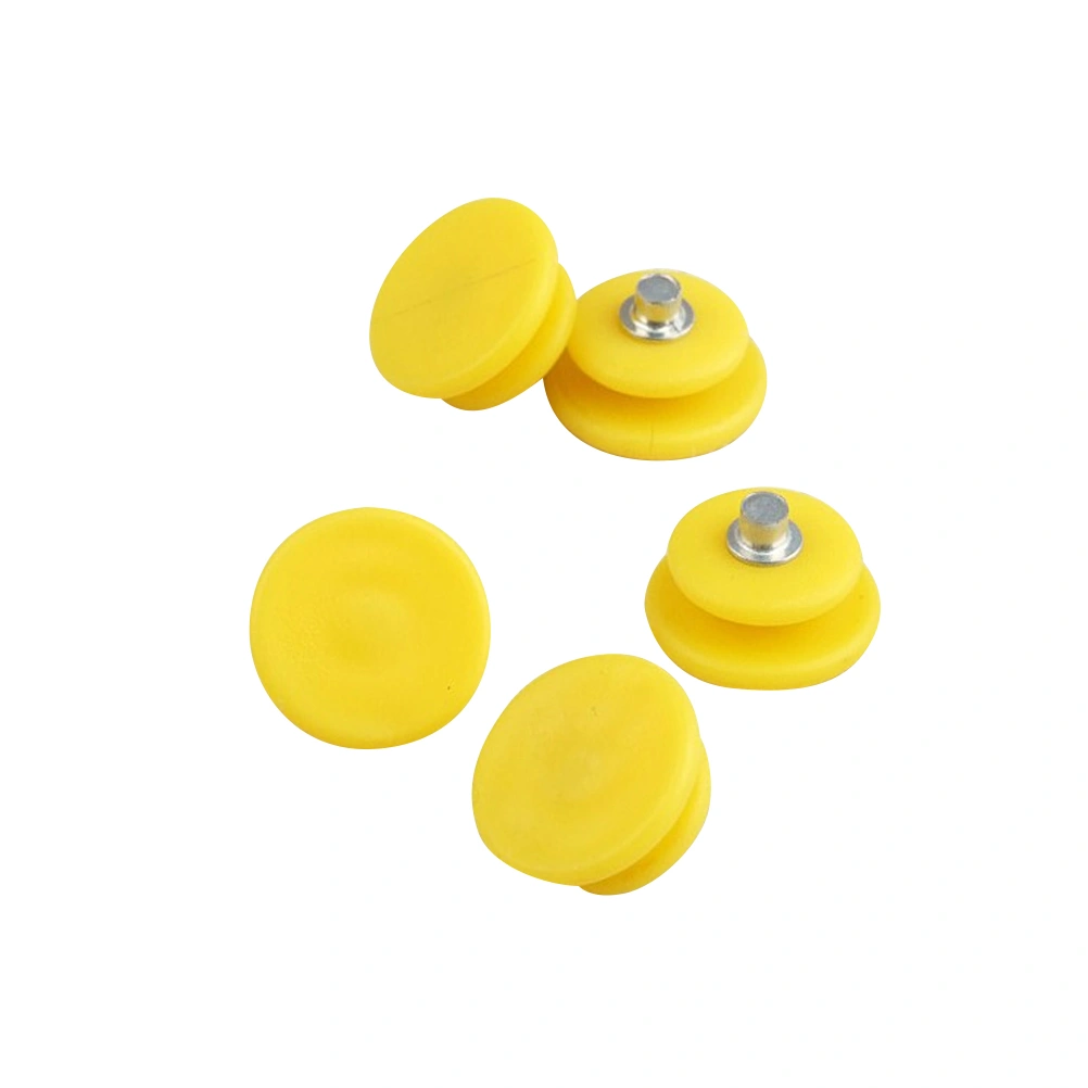 100Pcs Ice Cleat Spikes Anti-Slip Shoes Spikes Outdoor Shoes Safe Crampons Outdoor Accessories Yellow