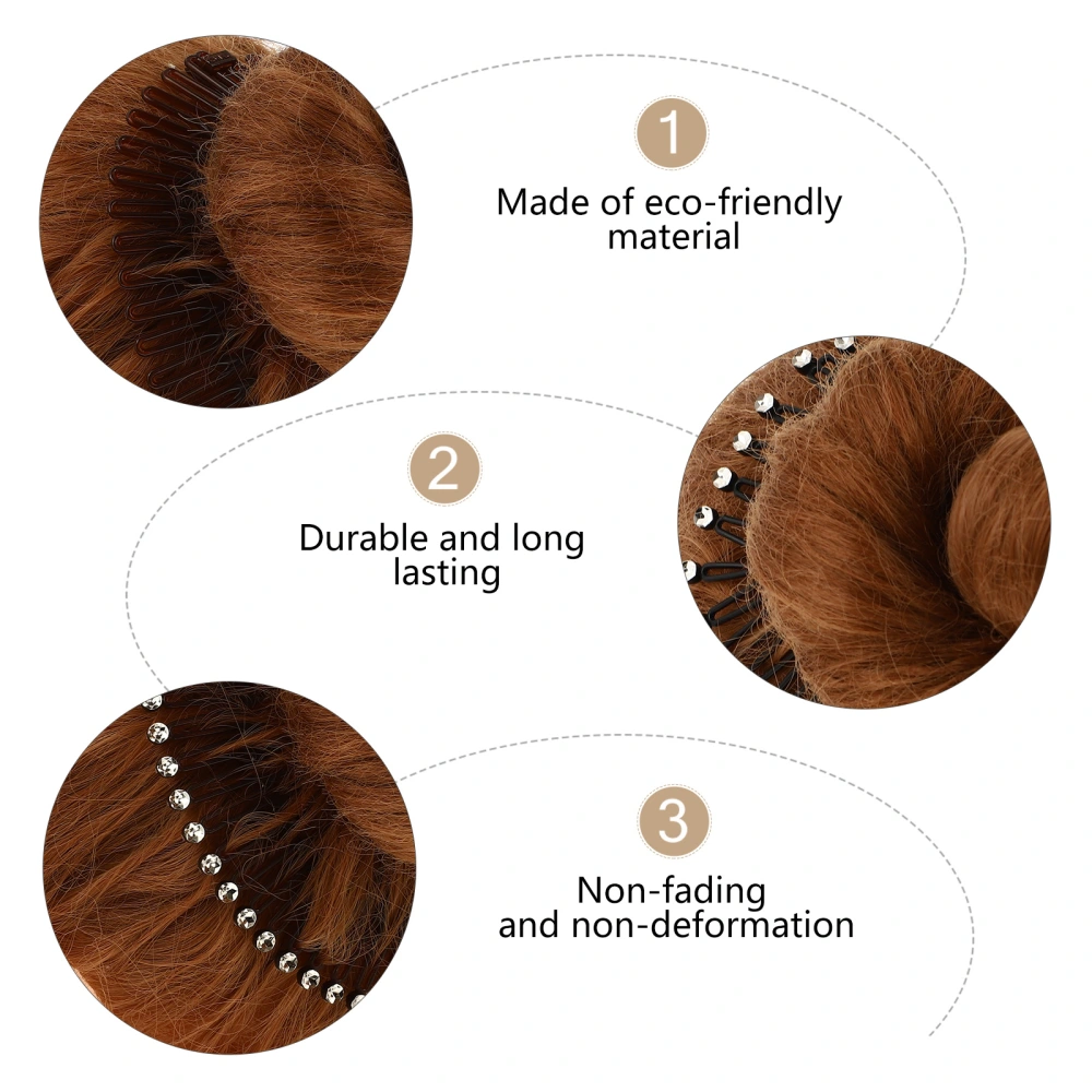 12Pcs Full Circular Stretch Comb Flexible Plastic Circle Hair Comb for Women