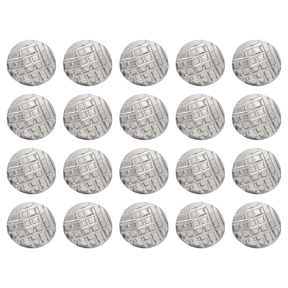 20pcs Dental Lingual Buttons Round Base Dentist Orthodontic Dental Material