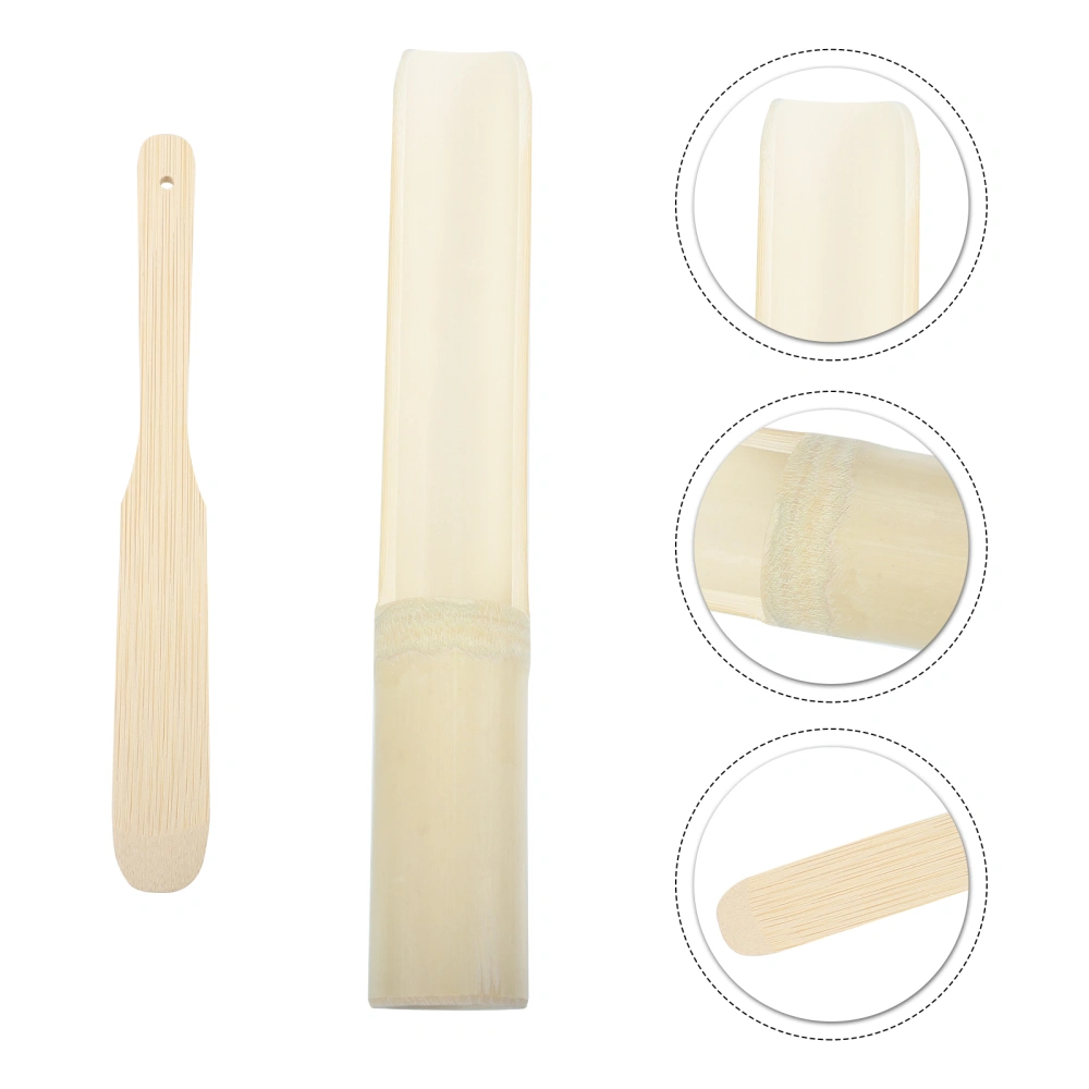 1 Set Bamboo Shrimp Sliding Spoon Shrimp Sliding Meatball Mold Kitchen Supply