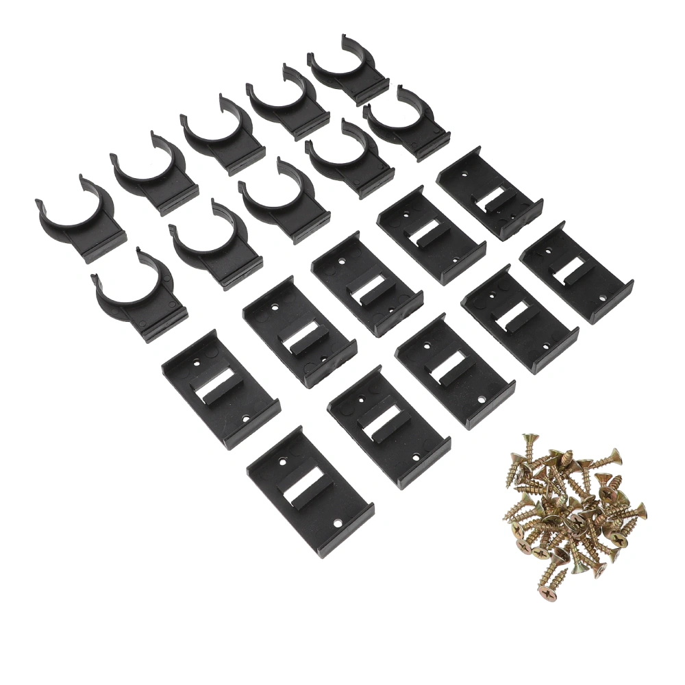 10 Sets Kitchen Kick Board Plinth Clips Cabinets Kick Board Clips with Screws