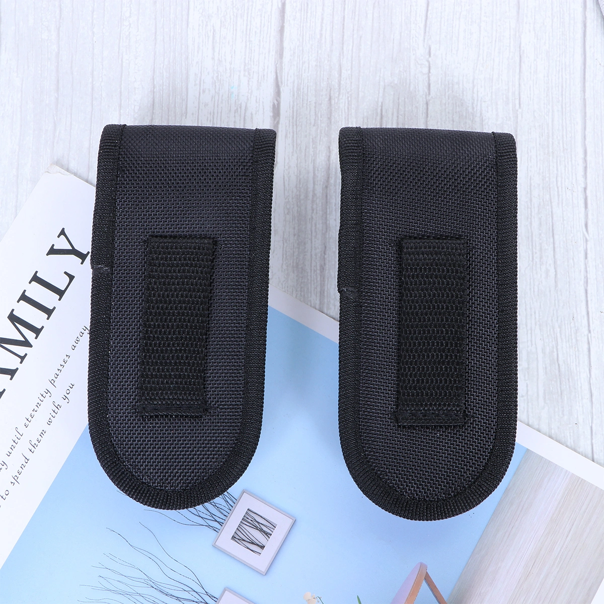 2pcs Nylon Pocket Sheath Portable Folding Storage Case Utility Tool Pouch Organizer