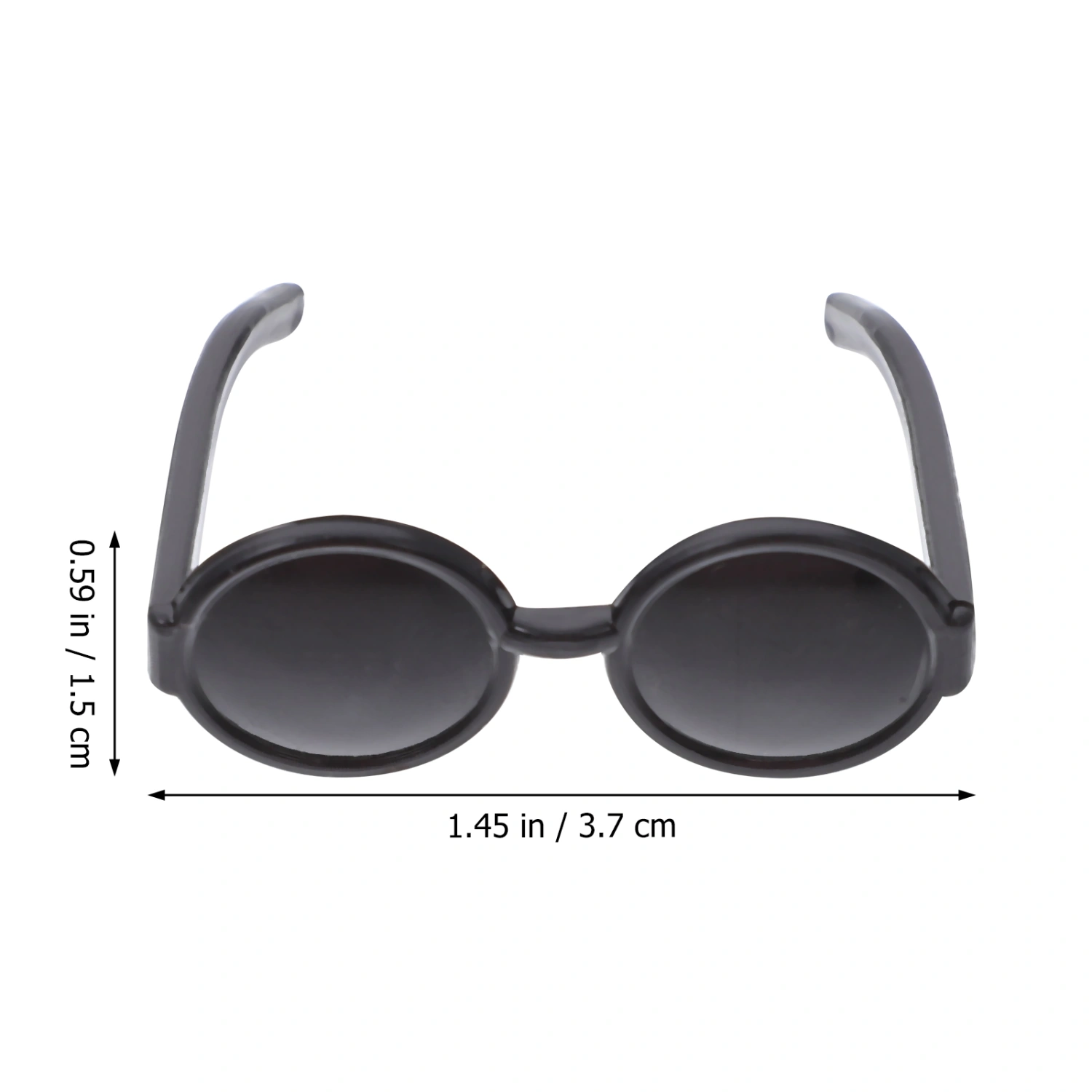 40pcs DIY Doll Dressing Glasses Mini Plastic Glasses Kids Doll Dress Up Toys