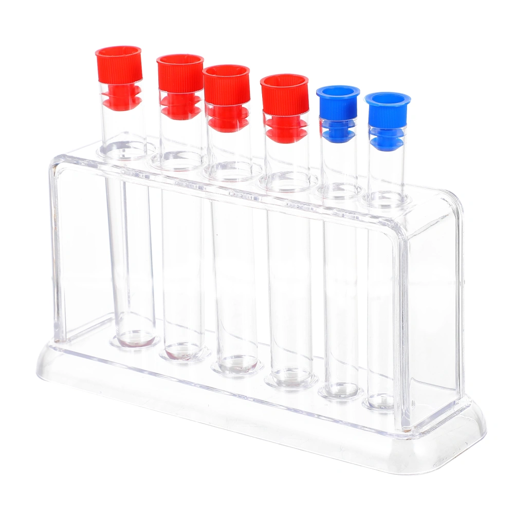 1 Set Laboratory Tube Holder Test Tube Rack Kit Plastic Tube Stand Test Tubes