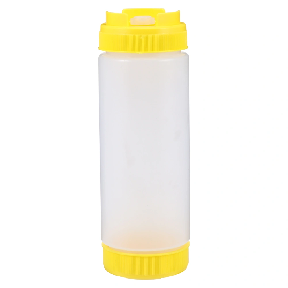 Plastic Sauce Bottles Two-headed Squeeze Bottles Tomato Catchup Dispenser