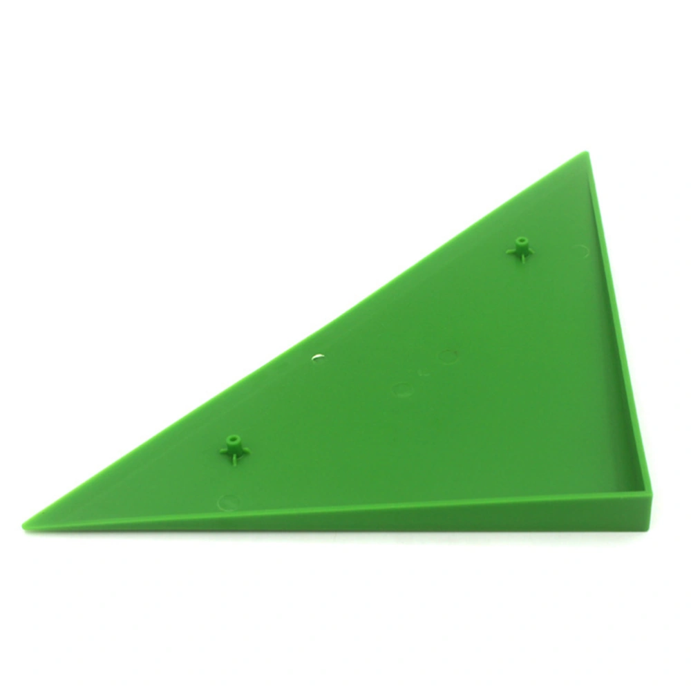 4PCS Durable Triangle Foosball Table Football Table Corner Protector Fit for Most Foosball Tables Green