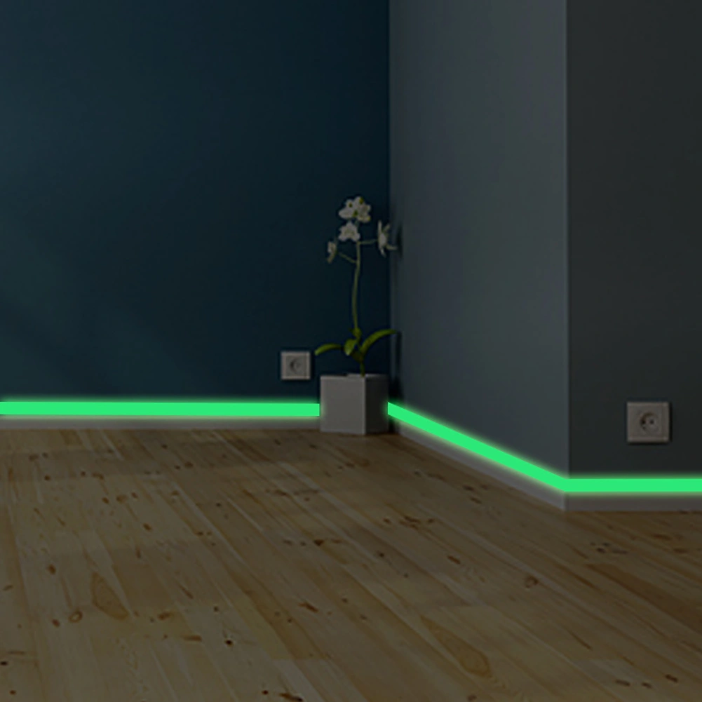 Luminous Tape Wall Sticker DIY Glow Dark Warning Tapes Night Light Decal Decor