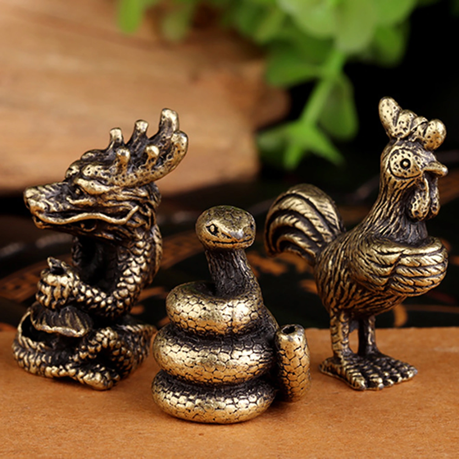 Chinese Zodiac Animal Incense Stick Holder Meditation Censer Stand Decoration