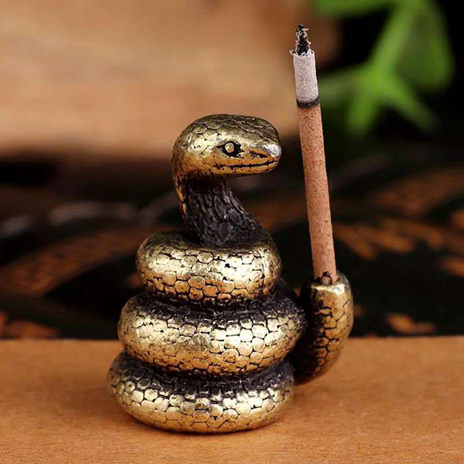 Chinese Zodiac Animal Incense Stick Holder Meditation Censer Stand Decoration