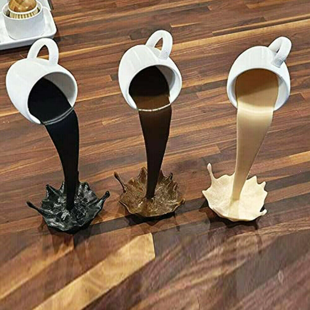 Floating Pouring Coffee Cup Resin Mold Kitchen Home Table Decor Collection Gift