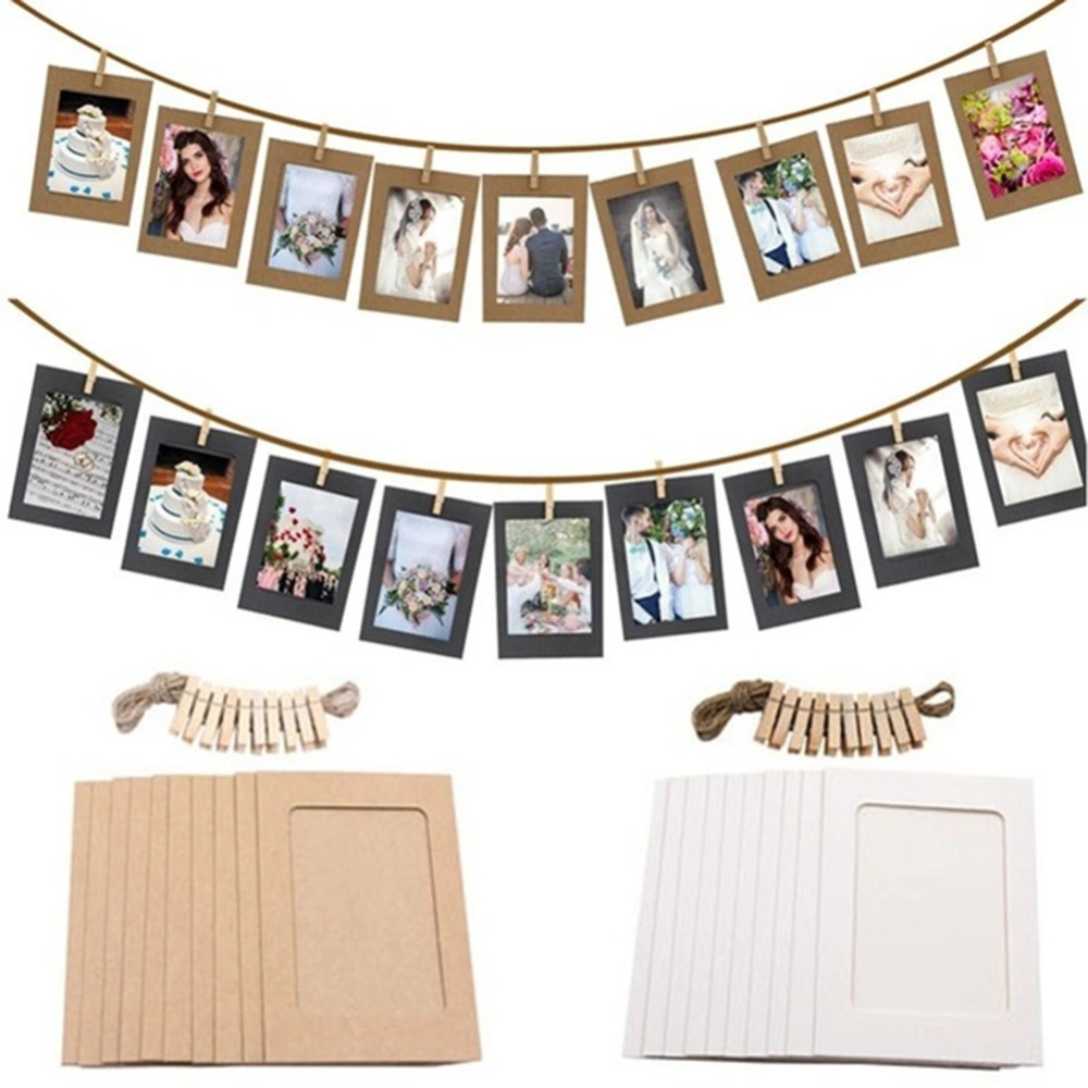 220cm 6inch Photo Frame Clips Picture Holder Baby Shower Birthday Party Decor