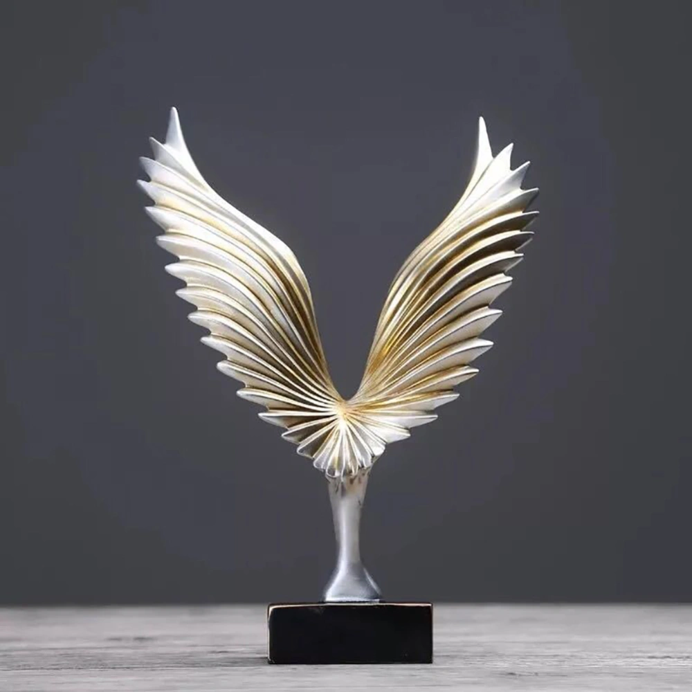 Simulated Abstract Open Wing Bird Model Home Living Room Office Hotel Decor Gift