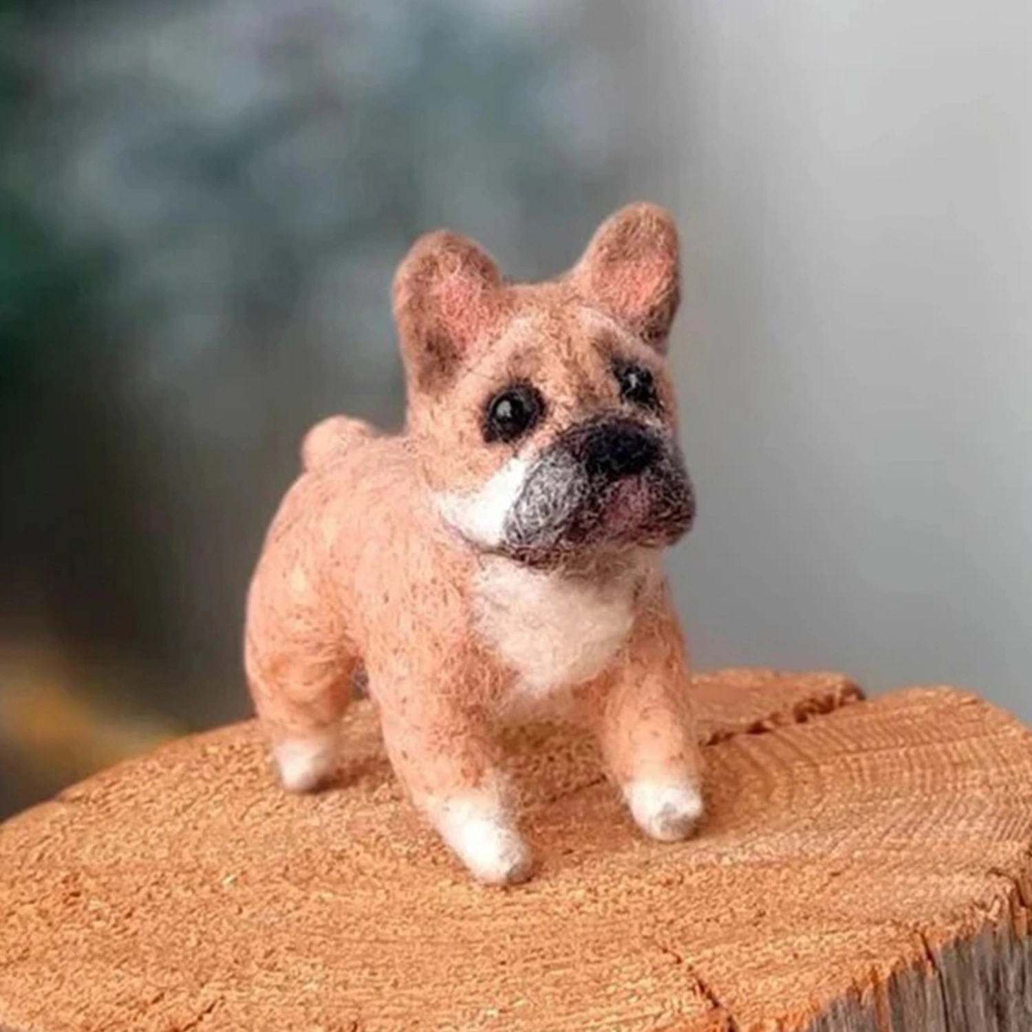 Adorable Dog Shape Doll Knitting Kit Handmade Entertainment Felt Doll Knitting Accessories for Children
