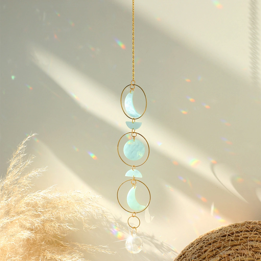 Faux Crystal Pendant Creative Shape Vibrant Color Sparkling Easy to Hang Stunning Visual Effect Shatterproof Car Interior Sun Catcher Pendant Room Ornament Home Supplies