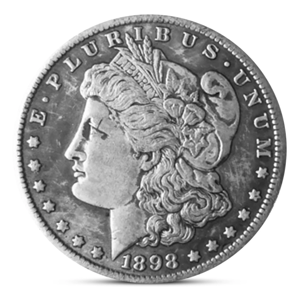 1898 Collecting Old Morgan Dollar United States Eagle Commemorative Coin Gift