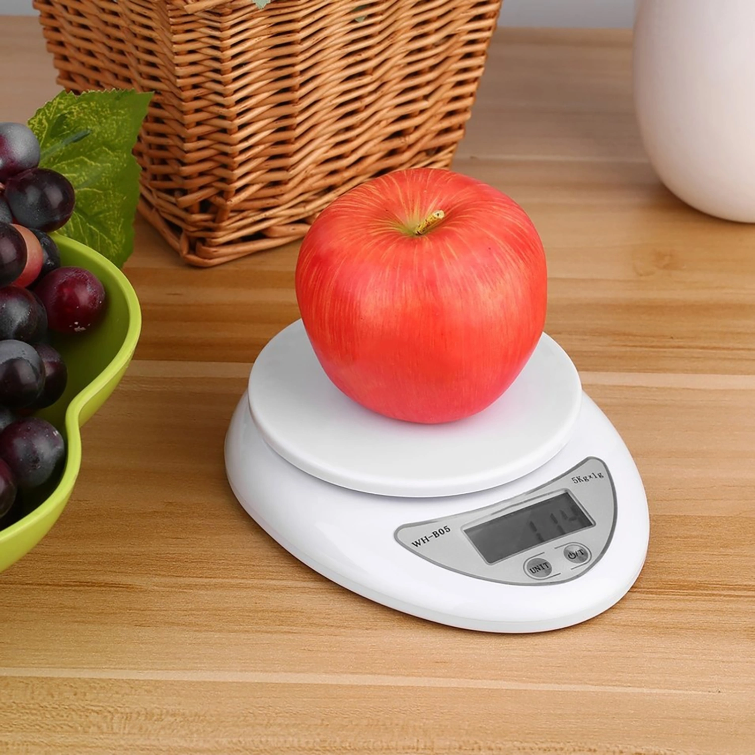 Electronic Scale Mini Auto Zero Weighting Tool Digital Display Food Scale