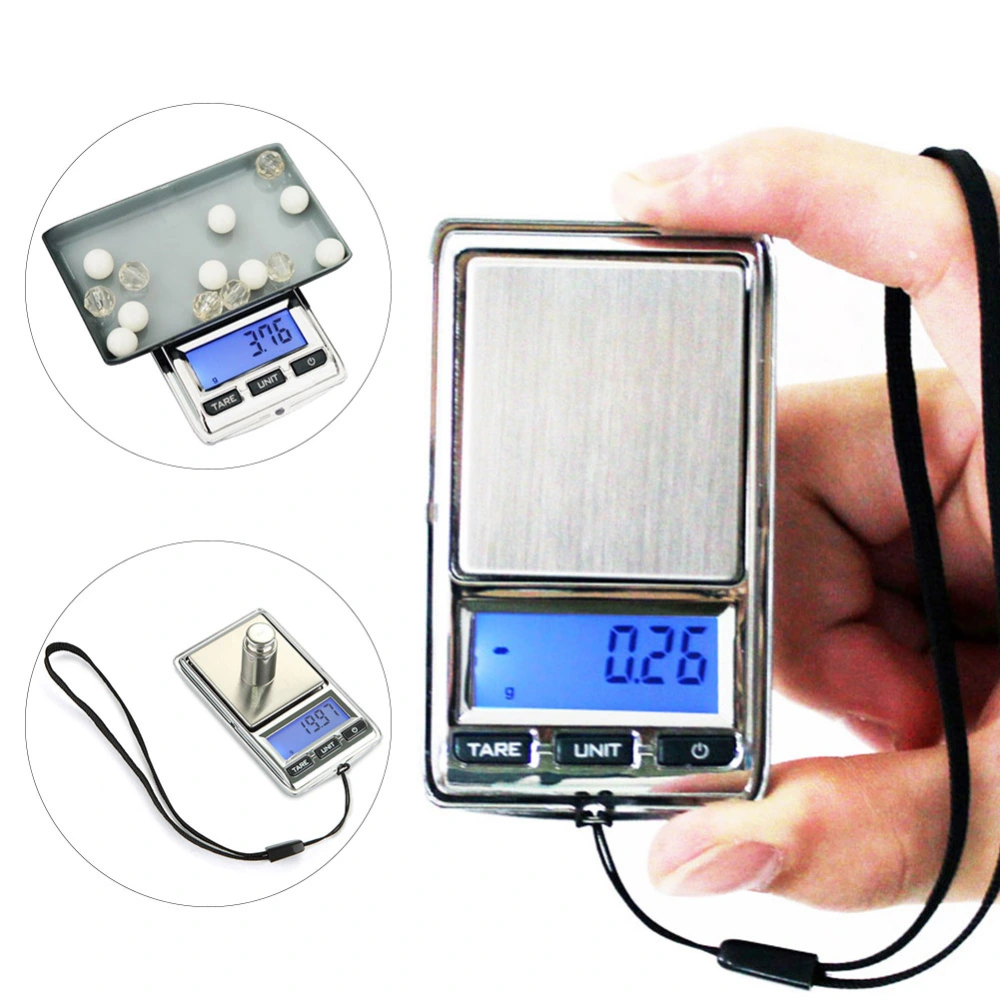 100g/0.01g 200g/0.01g Mini Digital LCD Pocket Electronic Jewelry Weighing Scale