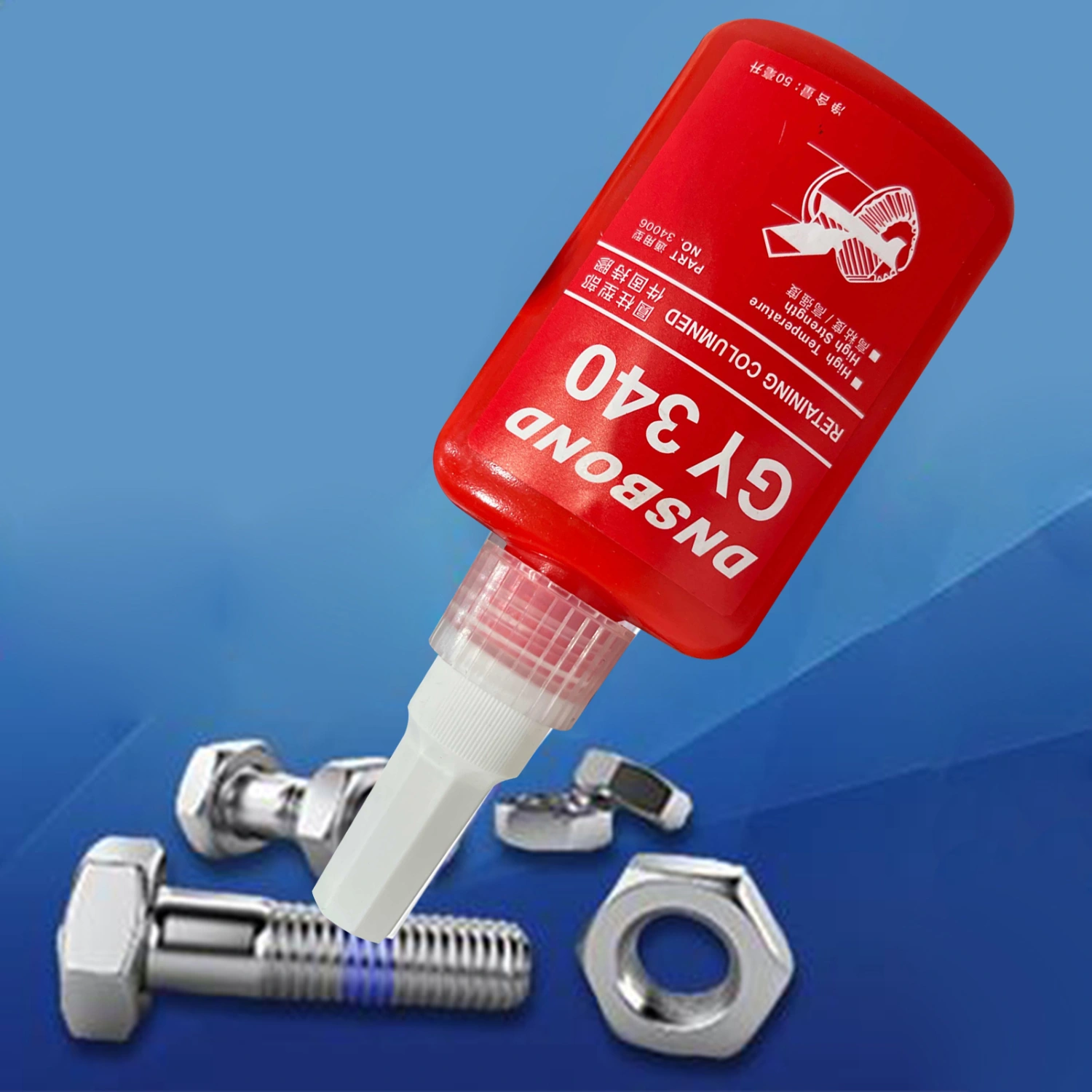 50ml Anti Vibration Adhesive Thread Lock Anaerobic Glue for Nuts Bolts Screws