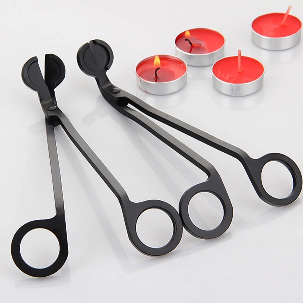 Stainless Steel Candle Wick Trimmer Oil Lamp Trim Scissor Cutter Clipper Tool