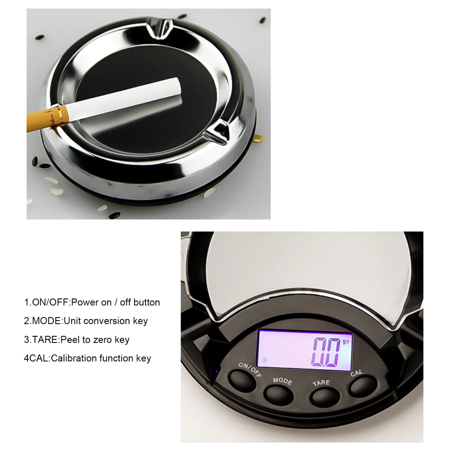 Electronic Scale Multi-use Accurate ABS Digital Jewelry Scale for Jewelry Measurements