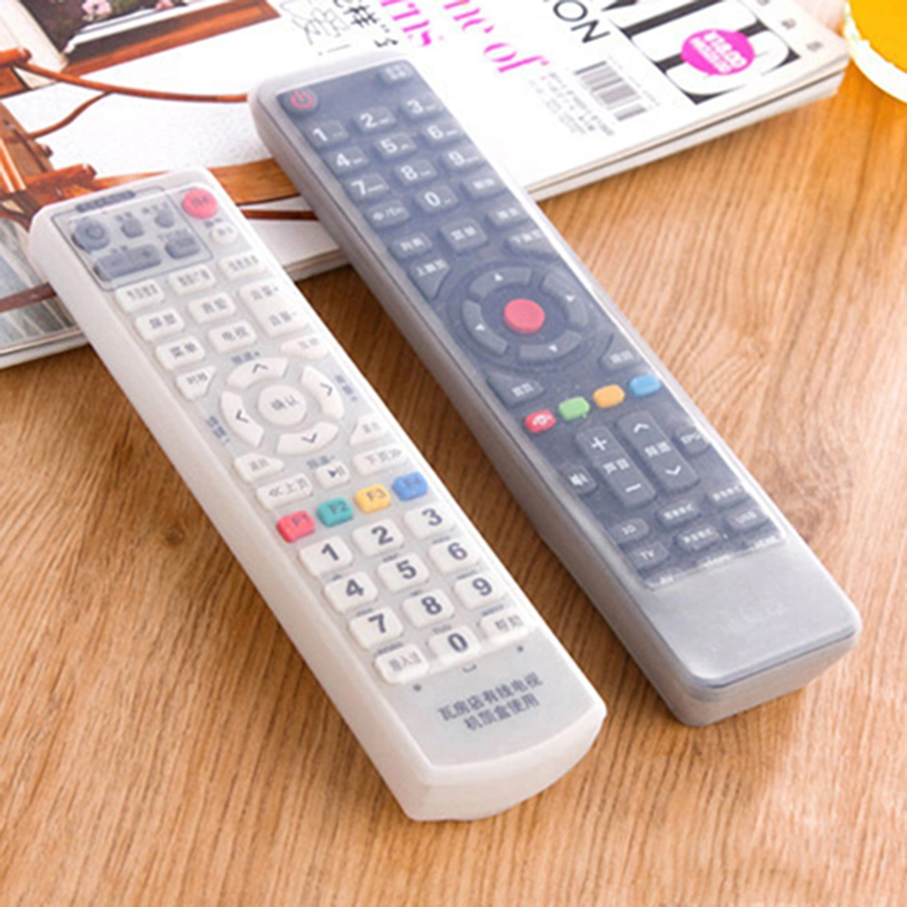 Home TV Remote Control Set Waterproof Dust Silicone Protective Cover Case