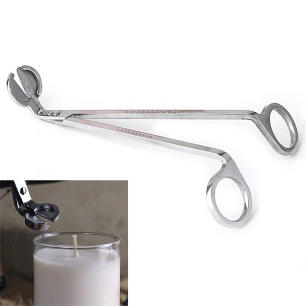 Candle Wick Dipper Oil Lamp Trimmer Snuffer Extinguish Scissor Cutter Tool